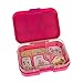 YUMBOX Leakproof Bento Lunch Box Container (Framboise Pink) for Kids