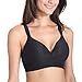 Delimira Women's Jacquard Everyday Comfort Seamless Foam Contour Wire Free Bra