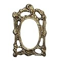 Pinaniu 2 Vintage Oval Mirror Frames Silicone Mould Sugarcraft Fondnat Mold Sugarcraft Assorted Vintage Oval Mirror Frames Silicone Mold, Non Stick Sugar Paste, Chocolate Mold