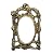 Pinaniu 2 Vintage Oval Mirror Frames Silicone Mould Sugarcraft Fondnat Mold Sugarcraft Assorted Vintage Oval Mirror Frames Silicone Mold, Non Stick Sugar Paste, Chocolate Mold