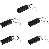 for Microbit 3V AAA Battery Holder Case Cover Storage Box with ON/Off Switch PH2.0 Connector Male 14cm Cable (Pack of 5)