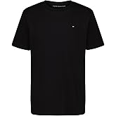 Tommy Hilfiger Boys' Short Sleeve Solid Crew Neck T-shirt, Soft, Comfortable, Relaxed Fit