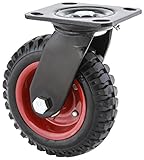 Steelex D2580 Swivel Heavy Duty Industrial Wheel, 6-1/4-Inch