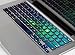 Crocodil Graphics Green Stars Dust Keyboard Stickers for MacBook Pro 13, 15, 17 and MacBook Air 13