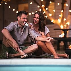 addlon 96 FT (2x48FT) Outdoor String Lights
