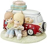 Precious Moments, Ltd Ed Road Trip Couple Reading Map Figurine , Porcelain Bisque Figurine, 153024