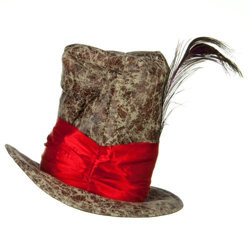 Top Hat - Brown Red W36S14D