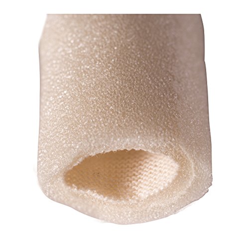 DMI Tube Foam Toe Protector Bunion Sleeve Cushion, Breathable, Seamless