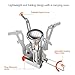Sahara Sailor Ultralight Collapsible Camping Stoves Outdoor Backpacking Stoves W Piezo Ignition