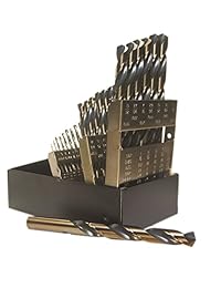 Viking Drill y herramienta 44150 sp-29 tipo 240-ub 135 grados de Split Point Magnum Super Premium Jobber Set (29 piezas)