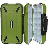 KEESHINE Fishing Tackle Box, Storage Box, Plastic Fishing Lure Box, Removable Grid Storage Jewelry Organizer Making Kit for Fishing Lure/Hook Beads Earring Container Tool