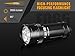 FENIX FD65 adjustable focus 3800 Lumen CREE LED military/search rescue Flashlight with 2 X EdisonBright BBX3 battery carry cases bundle