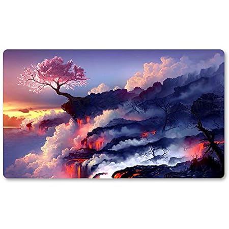 Pink Tree - Brettspiel MTG Spielmatte Tischmatte Spielmatte Spielmatte Spielmatte Größe 60x35 cm Mousepad Spielmatte für Yugi