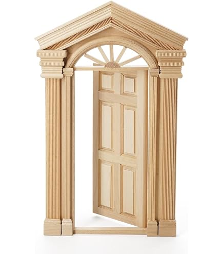 Escalier En Bois échelle 1:12 Pour Maison De Poupée – Sans Rampe, 5,6 X 30,3 Cm, Pour Scènes Miniatures
