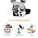 Can Opener Manaul, Primacc Smooth Edge Stainless Steel Hand Held Kitchen Can Bottle Jar Opener for Labor-saving and Safety