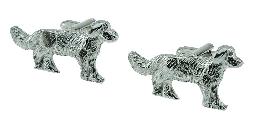 Golden Retriever Dog Cufflinks