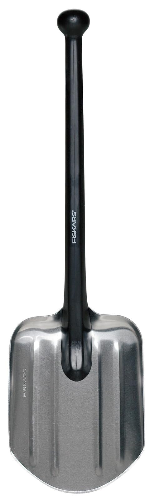 Fiskars Universal Shovel, Length: 70 cm, Weight: 479 g, Aluminium Leaf/Plastic Handle, Black, 1001574 — image 1