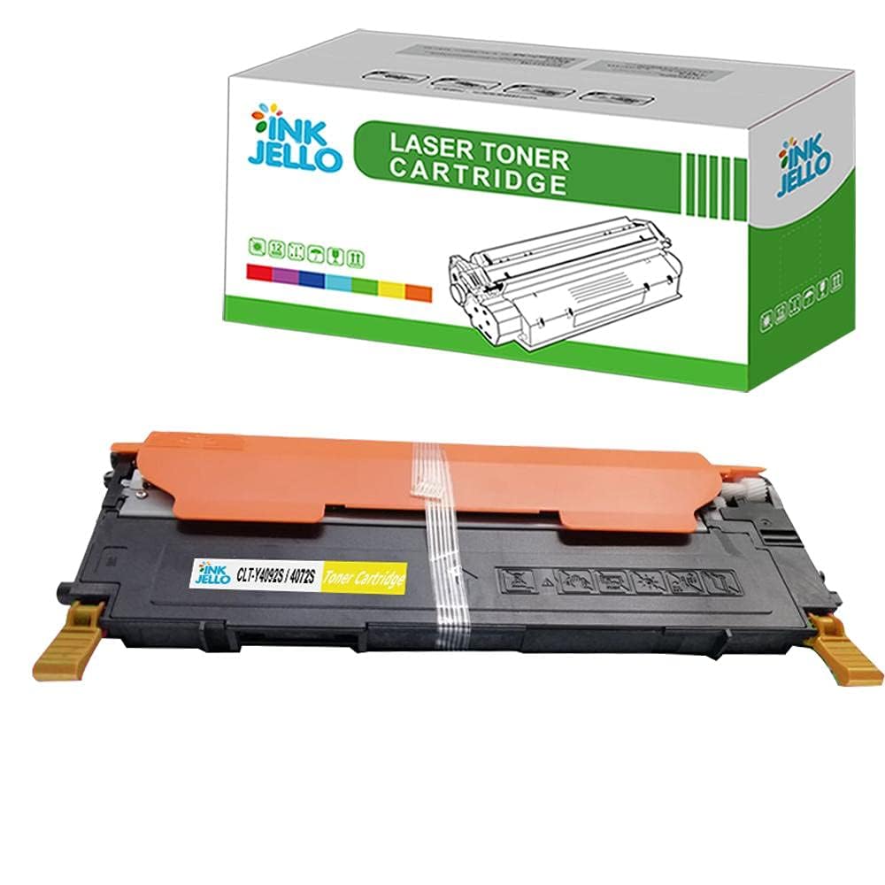 InkJello Compatible Toner Cartridge Replacement for Samsung CLP-310 CLP-310N CLP-315 CLP-315W CLX-3170FN CLX-3175 CLX-3175FN CLX-3175FW CLX-3175N CLT-Y4092S (Yellow, 1-Pack)