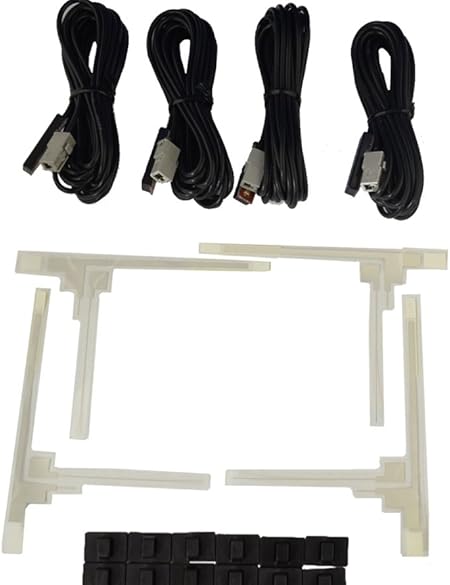 Amazon 地デジフィルムアンテナ4本セットl型フィルムgt13用aq 71 Aq 71 ワンセグ 地デジアンテナ 車 バイク