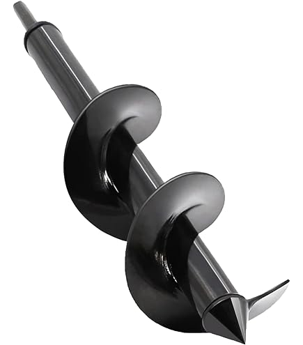 HOLLSUM 800 * 80mm Spiral Drill Bit - Tungsten Steel Alloy Earth Auger - View #5