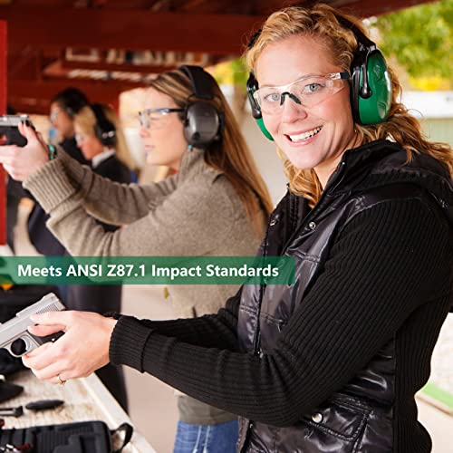 AntiFog Shooting Glasses ANSI Z87.1 Eye Protection for Indoor
