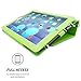 Snugg iPad 2 Case - Smart Cover with Kick Stand & Lifetime Guarantee (Green Leather) for Apple iPad 2