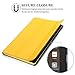 Fire HD 8 Case 7th generation 2017 Release, Swees Slim Folio Protective Leather Smart Case Cover with Stand for All New Amazon Fire HD 8 Tablet with alexa 7th gen 2017 Kids Friendly, Canary Yellow