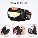 OMERIL Headlamp Flashlight, 2 Packs Super Bright LED Headlamp with 3 Modes, 6 x AAA Battery Operated(Included), Waterproof COB Head Lamp for Kids & Adults, Camping, Hiking, Cycling, Running, Fishing