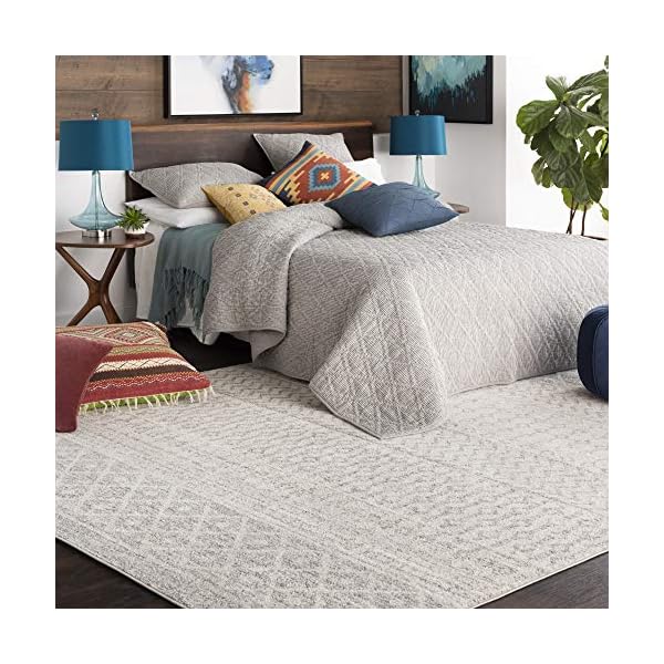 Artistic Weavers Chester Boho Moroccan Area Rug,7'10" x 10'3",Grey