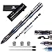 Tactical Pen Self Defense Tool for Survival - Titanium Badass EDC Pen - Tactical Flashlight, Ballpoint Pen, Glass Breaker, Multitool - 2 Inks & 3 Batteries Sets - Gift Boxed