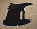 3 Ply Left Handed Guitar Pickguard Fits Fender Tele Telecaster Standard -BLACK (B57)