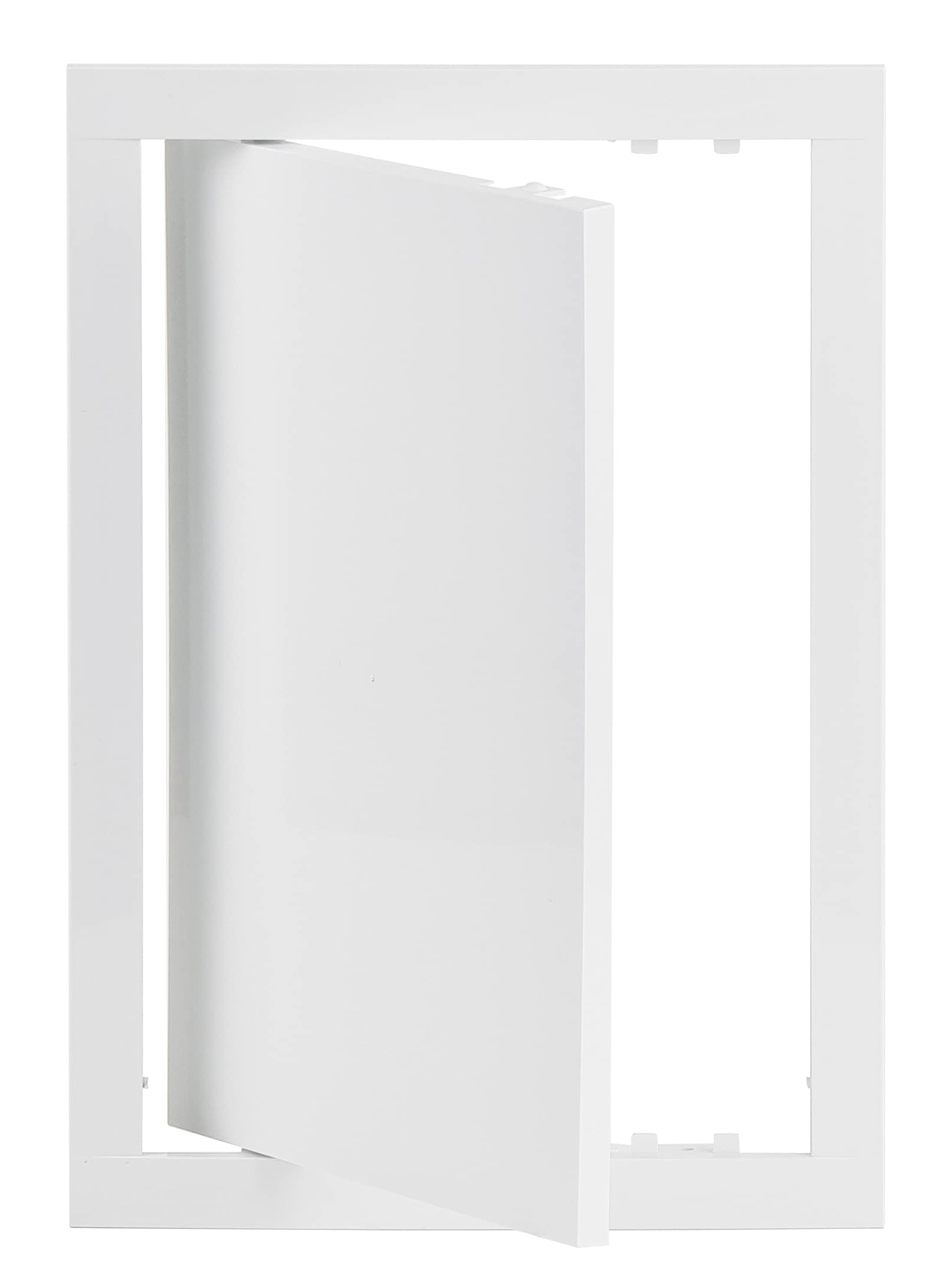 Steinberg14 Plastic Access Panel 200x300mm - 8x12 inch Inspection Hatch - White Access Hatch for Plasterboard - Loft Access Door - Wall Ceiling Hatch - Inspection Cover