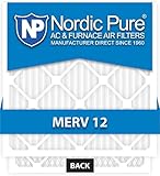 12x30x1 MERV 12 AC Furnace Filters Qty 6