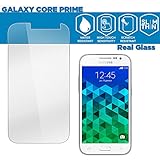 Galaxy Core Prime Screen Protector, GLAZZ 0.33mm Tempered Glass Screen Protector for Samsung Galaxy Core Prime (Shatterproof, Oleophobic Coating, HD Clarity and Anti Scratch, Bubble Free)