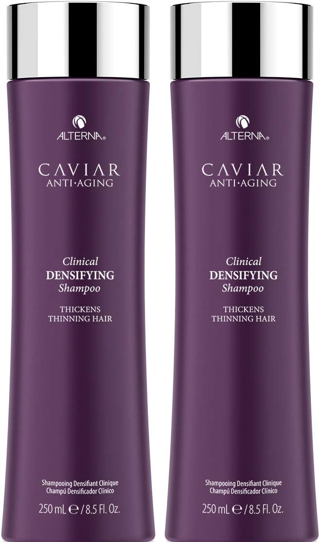 CAVIAR Anti-Aging Clinical Densifying Shampoo, 8.5-Ounce (2-Pack)
