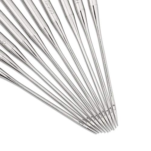 STARVAST 30 Pcs Embroidery Sewing Machine Needles Size 75/11 130/705H