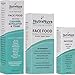NutraNuva Face Food Natural Skin Care – Stop-the-Clock! Beauty Gift Set - Anti Aging Anti Wrinkle Moisturizer + Anti Aging Serum Complex with 20% C + All-in-One Cleanser, Exfoliator & Toner (3 Items)