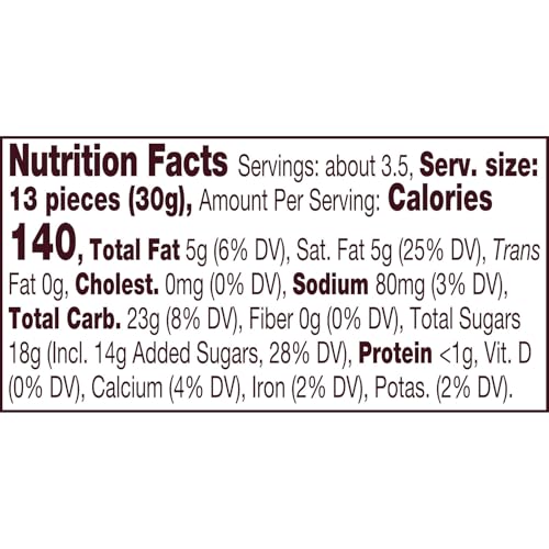 WHOPPERS MALTED MILK BALLS, CHRISTMAS STOCKING STUFFER MINI CARTON, 3.5 OZ