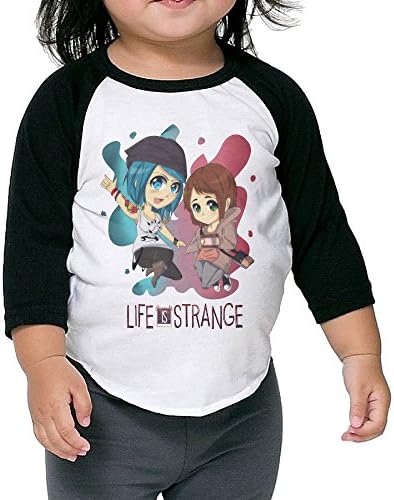 Life Is Strange Dontnod Entertainment Child Unisex Raglan Shirt Personalized Baseball Uniform 3/4 Sleeve