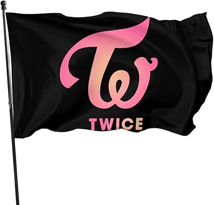 Amazon Com Kpop Twice Garden Flag Banner Outdoor Indoor Home Decoration Flag 3x5 Feet Logo Garden Outdoor