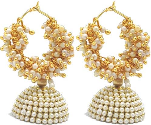 MDS Fashions Loriyals Jumka Earring Set for Beautiful Woman (MDS-1061E)