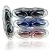 [Premium] BEST VALUE Mirrored Anti Fog Swimming Goggles for Adult Men, Women and Ladies with UV Protection, Free Nose Plug - Comfortable Reflective Tinted Lens Leakproof Swim Glasses - Lifetime Warranty! (Silver)