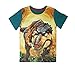 Coralup Boys Lifelike Print Dinosaur/Cobra/Monster T-Shirts Tops 3Y-10Y