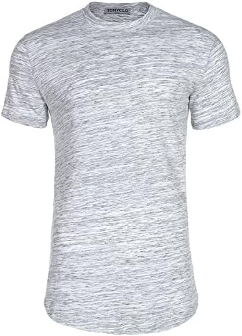 Solid Scoop Neck Short Sleeves Lightweight Slim Tee T- Shirt Tops