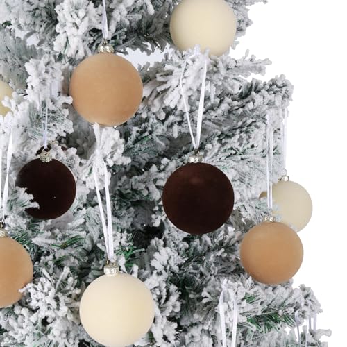 Velvet Christmas Ornaments Balls