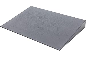 VersaRamp 4" High Lightweight Foam Threshold Ramp for Wheelchairs, Mobility Scooters, and Power Chairs by Silver Spring - 800 lb. Weight Capacity