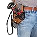 Dickies 5-Pocket Drill Holster with Safety Tether, Universal-Fit Steel Tool Belt Clip