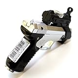 G3 Novelty Pistol Gun (Not Real) Chrome Color Pocket Torch Lighter - New Unboxed