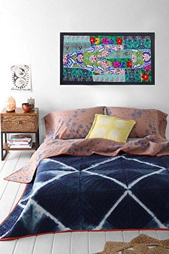 wall art Tapestry Antique Bohemian Embroidered Patchwork Vintage Wall Hanging
