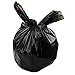 Nicesh 10 Gallon Kitchen Trash Can Liners, 130 Counts, Black